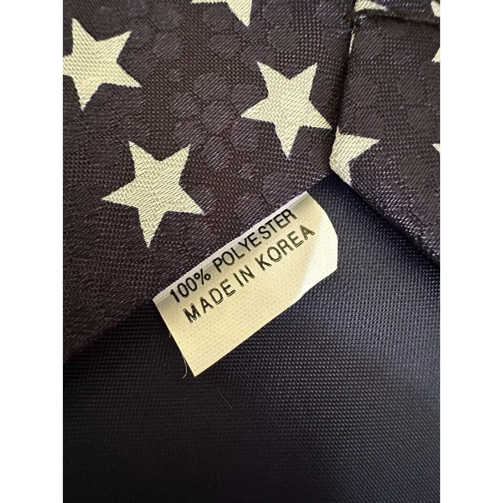 Vintage Statue Of Liberty, America Flag Necktie Tie Renaissance Hand Made 59”x4”